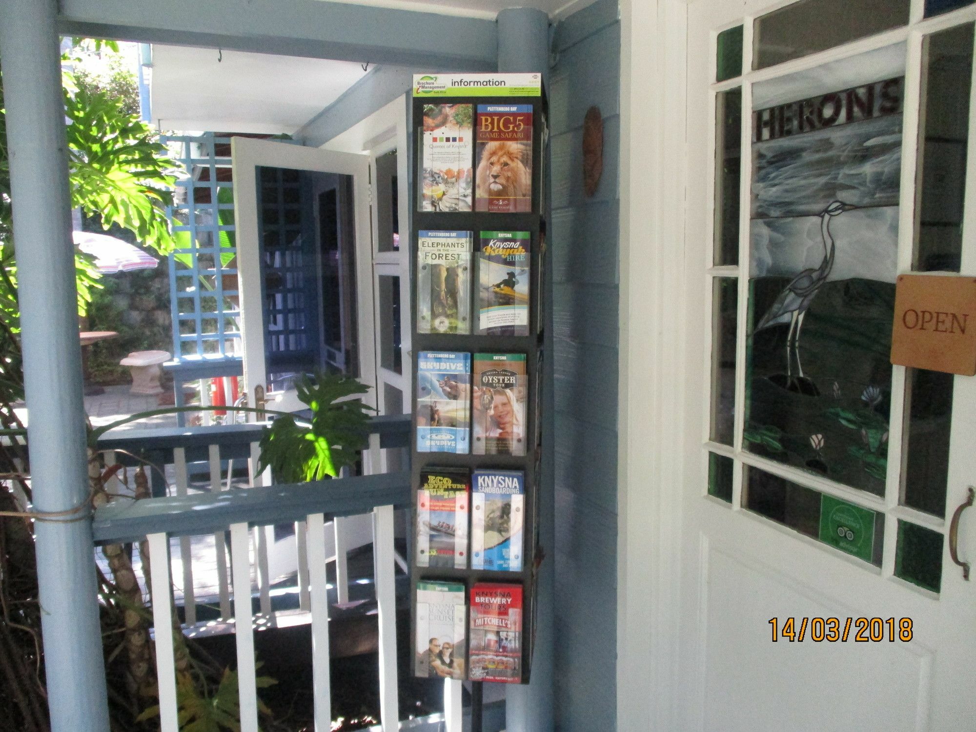 Knysna Herons Guest House Zewnętrze zdjęcie